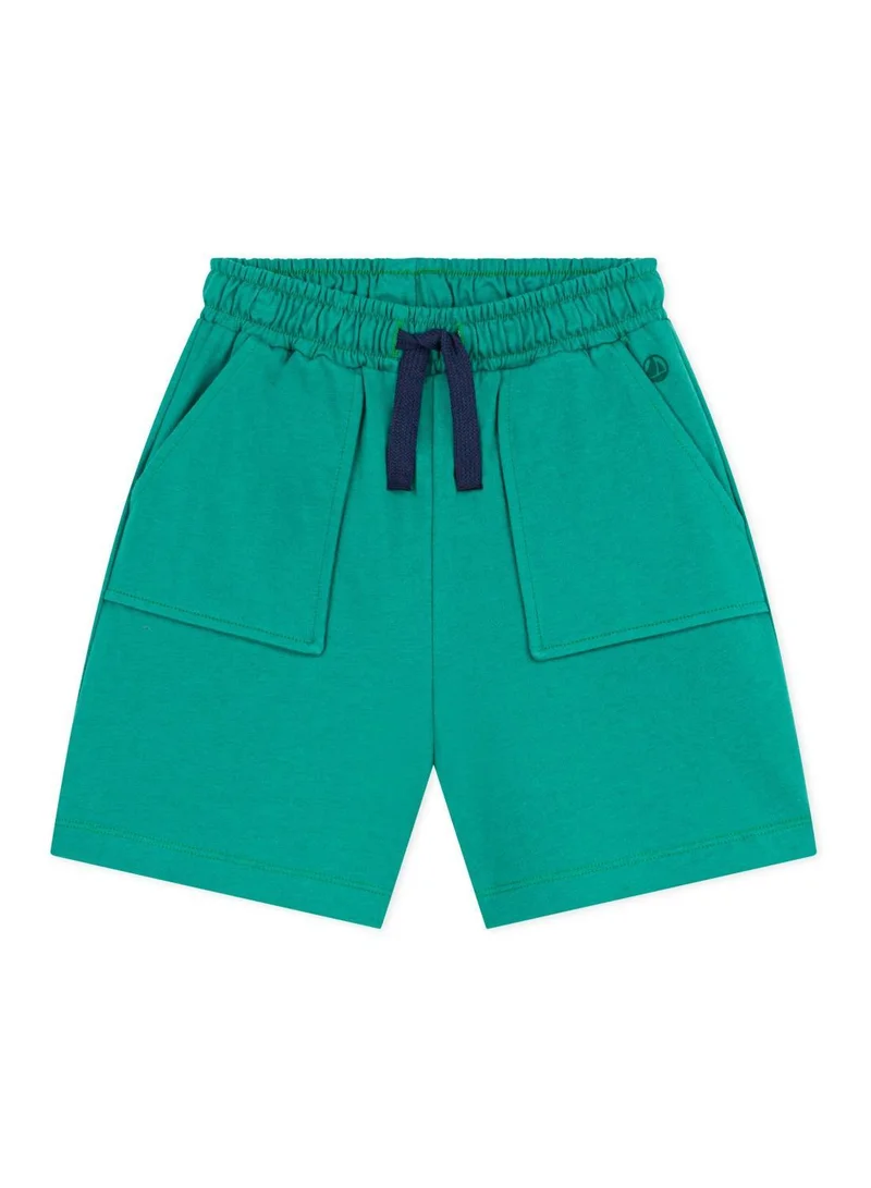 Petit Bateau Children's Bermuda shorts in plain cotton